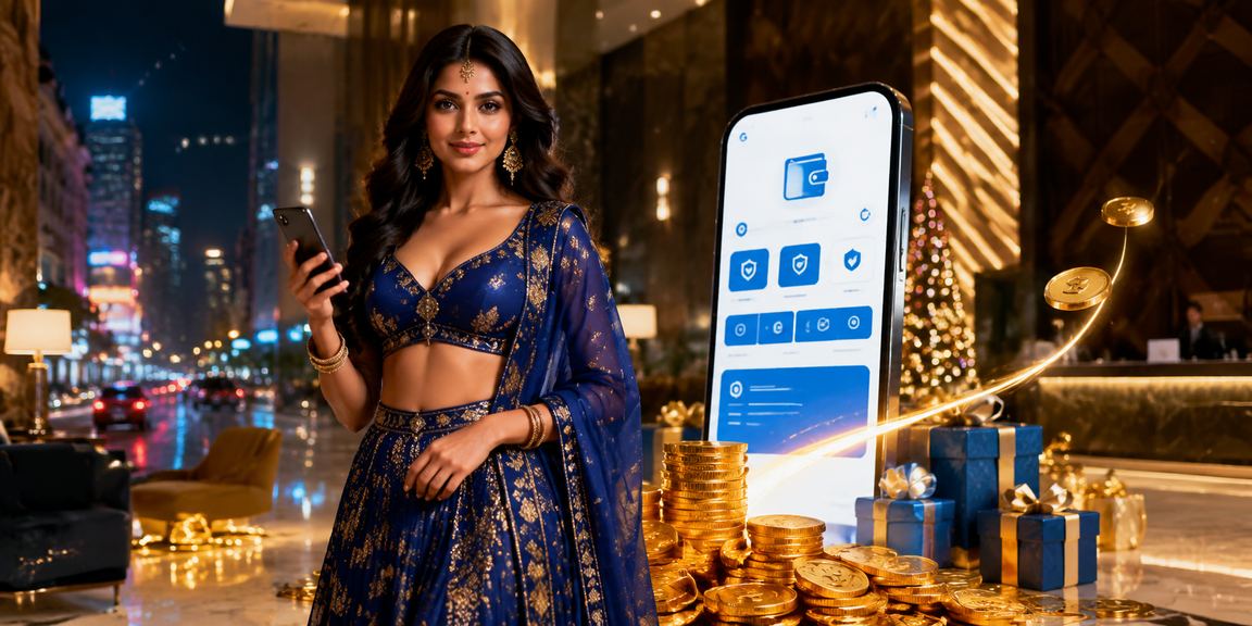 Mobile payment with UPI in Indian city