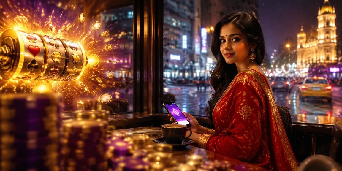 Player enjoying slot games on mobile in Mumbai